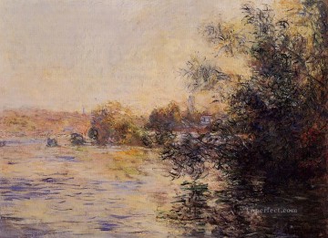  Evening Art - Evening Effect of the Seine Claude Monet